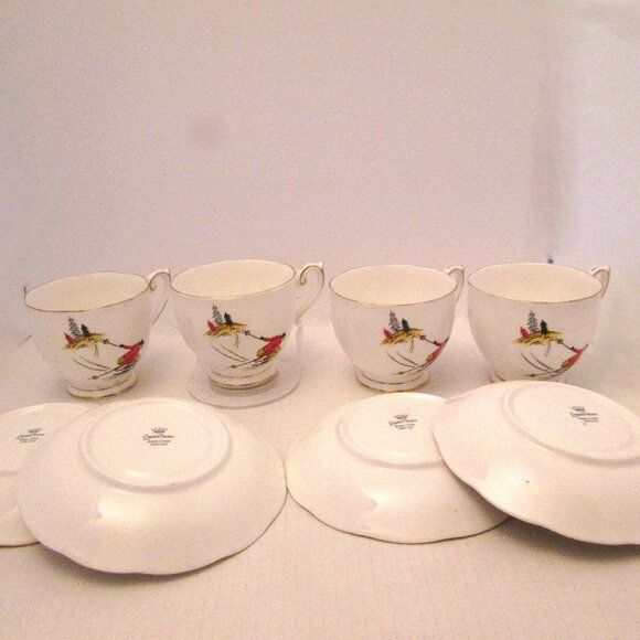 Skiing Sport Enthusiasts 1949 "Special Series" Limited Edition Lg teacup sets - Picture 5 of 8